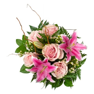Bouquet of Flowers Lovely in Pink